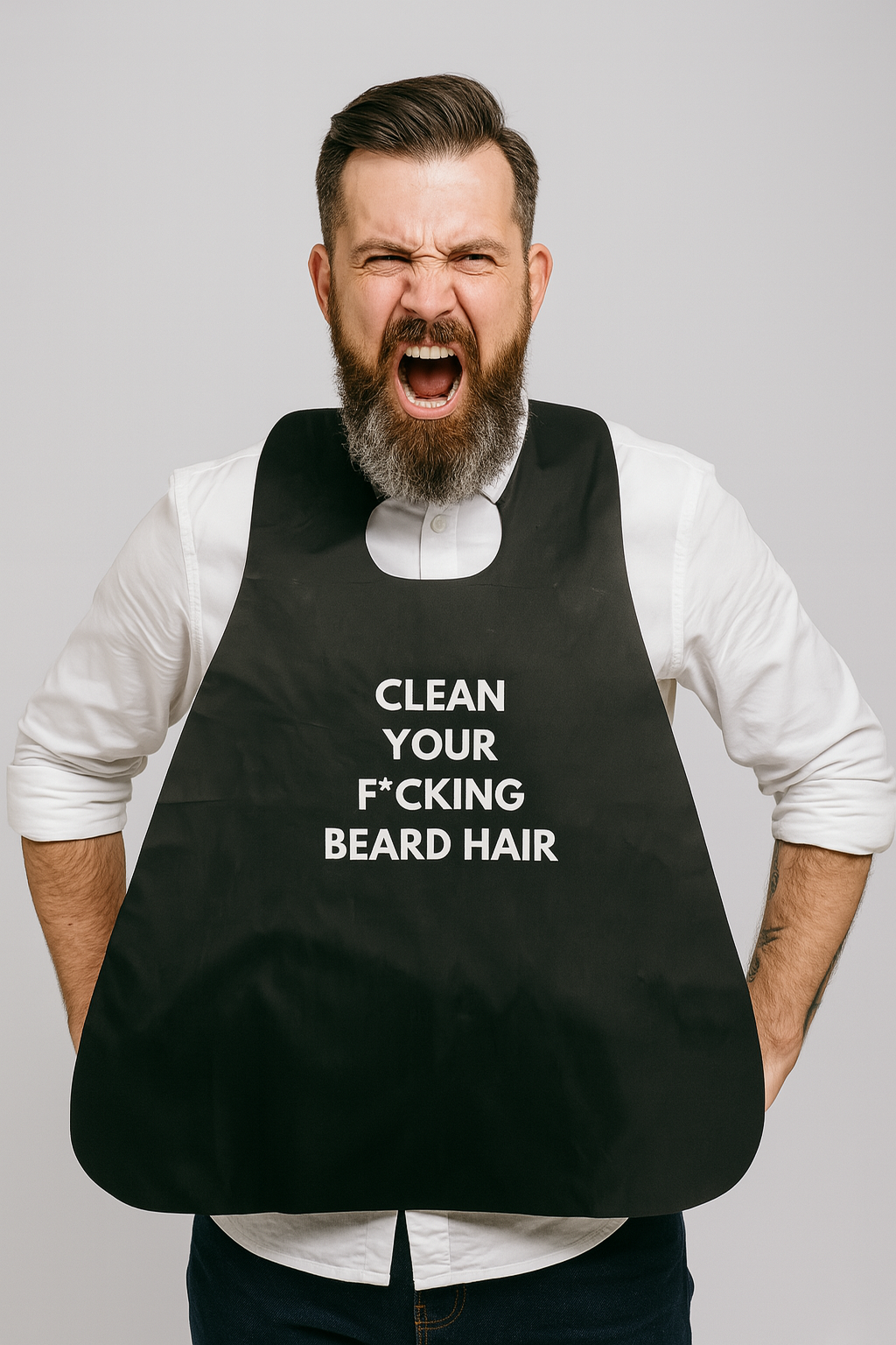 Beard Bib with Attitude: The Apron That Says What Everyone's Thinking