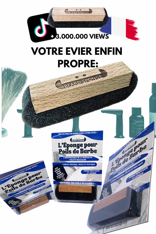 Le-Cadeau-Original-et-Drôle-pour-Homme-La-Beard-Sponge-l-Indispensable-du-Rasage Beard Sponge