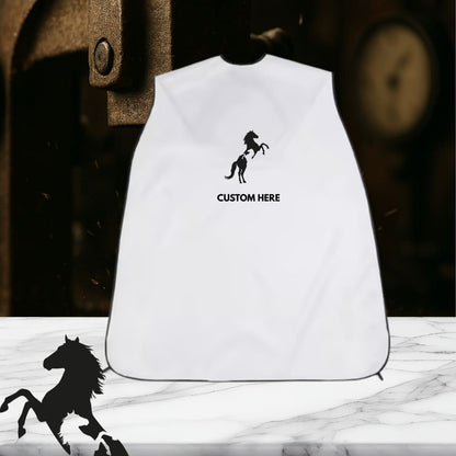 Customizable Beard Bib / Shaving Apron / Beard Apron