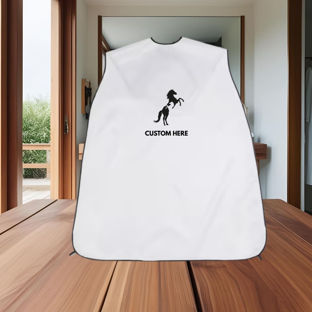 Customizable Beard Bib / Shaving Apron / Beard Apron