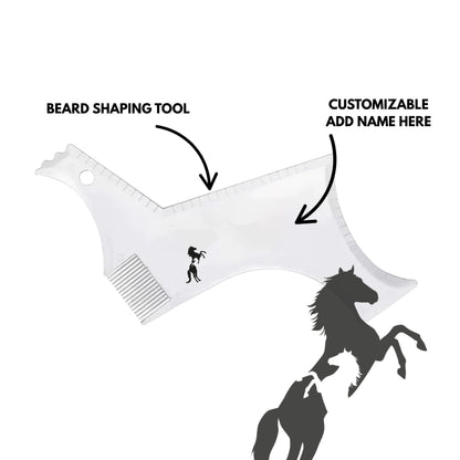 Guide de Rasage Personnalisable | Outil de Traçage et Définition des Contours de Barbe