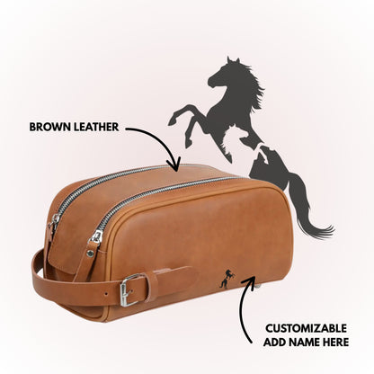 Trousse de toilette ippos beard personnalisable