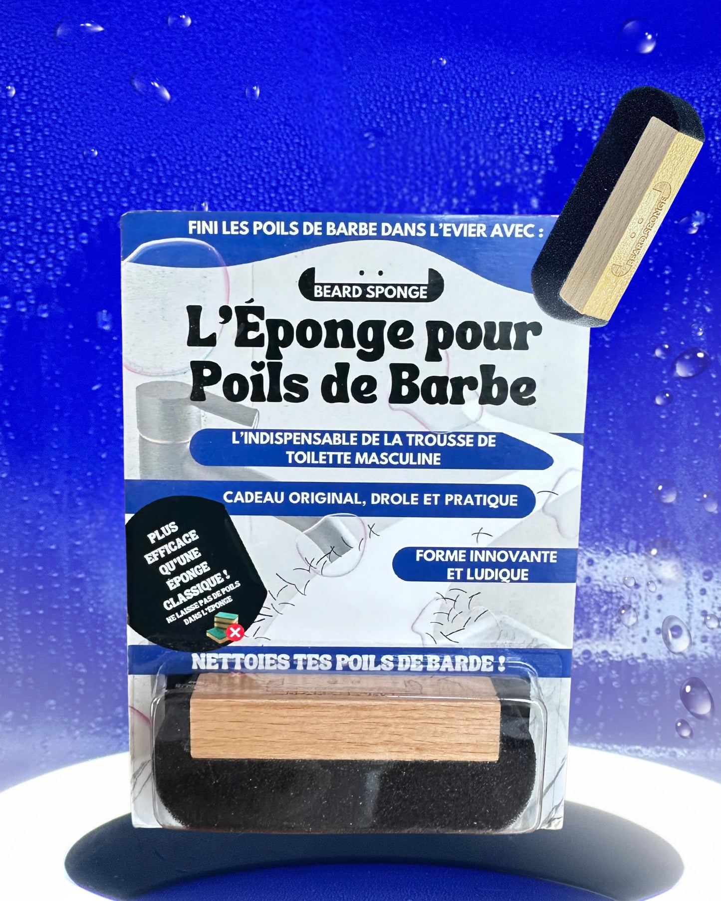 Beard Sponge : L'Éponge Révolutionnaire pour Poils de Barbe