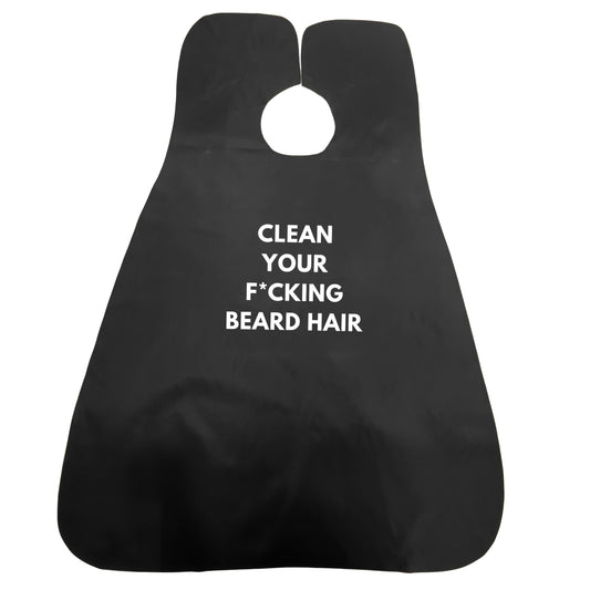 Tablier de barbe "Clean your F*cking Beard Hair"