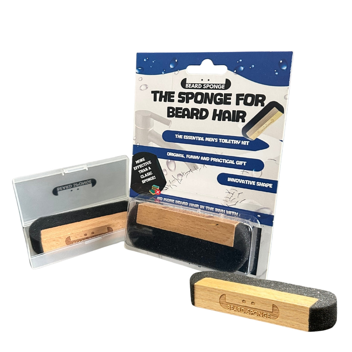 Beard Sponge : L'Éponge pour Poils de Barbe